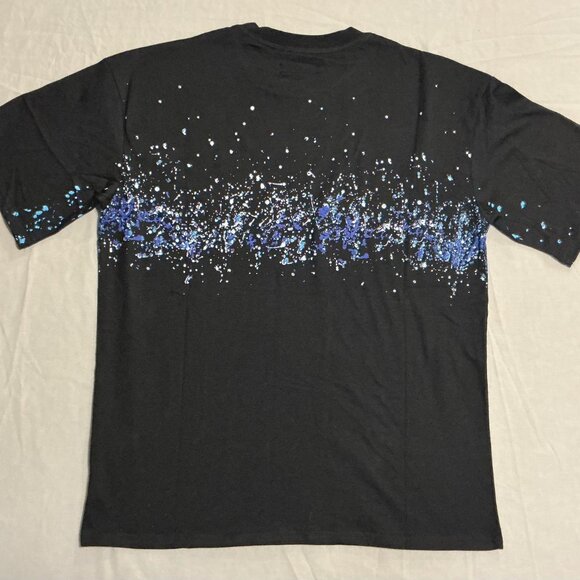 Black Amiri tee blue splatter - Picture 2 of 6
